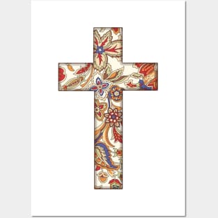 christian cross Posters and Art